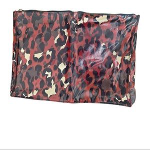 Diane Von Furstenberg cheetah print clutch